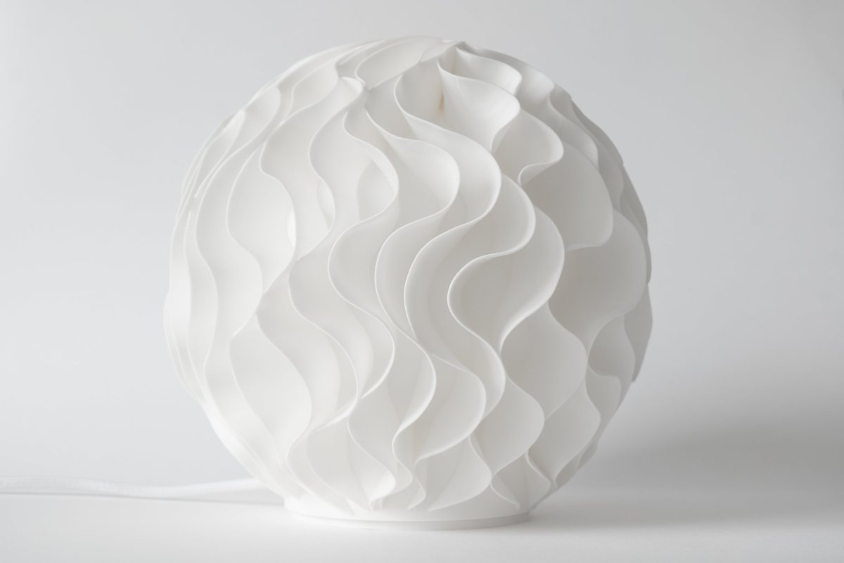 Amwaj lamp in daylight, switched off
